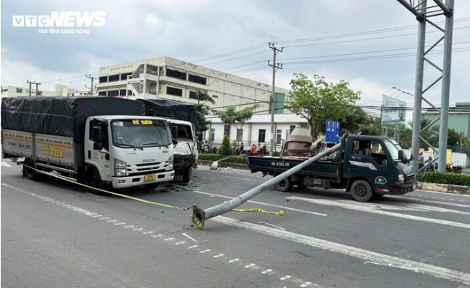 Cảnh sát nổ súng, vây bắt kẻ cướp xe tải rồi tông chết 2 người ở Cần Thơ